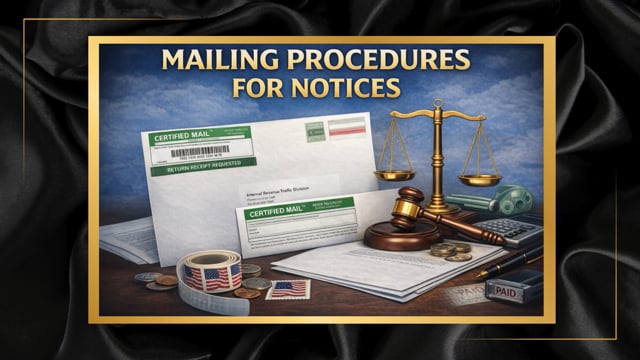 Lesson 2 - Certified Mail USPS Form 3800