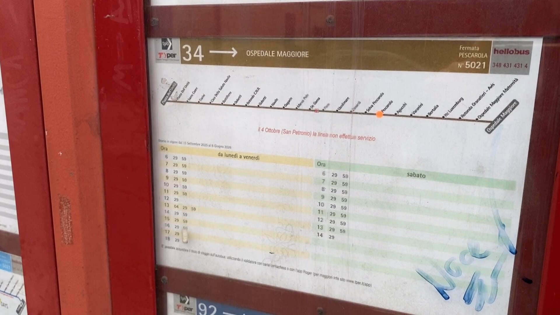 Raccolta di firme in zona Pescarola (Navile) per chiedere il ripristino della linea 34 del bus