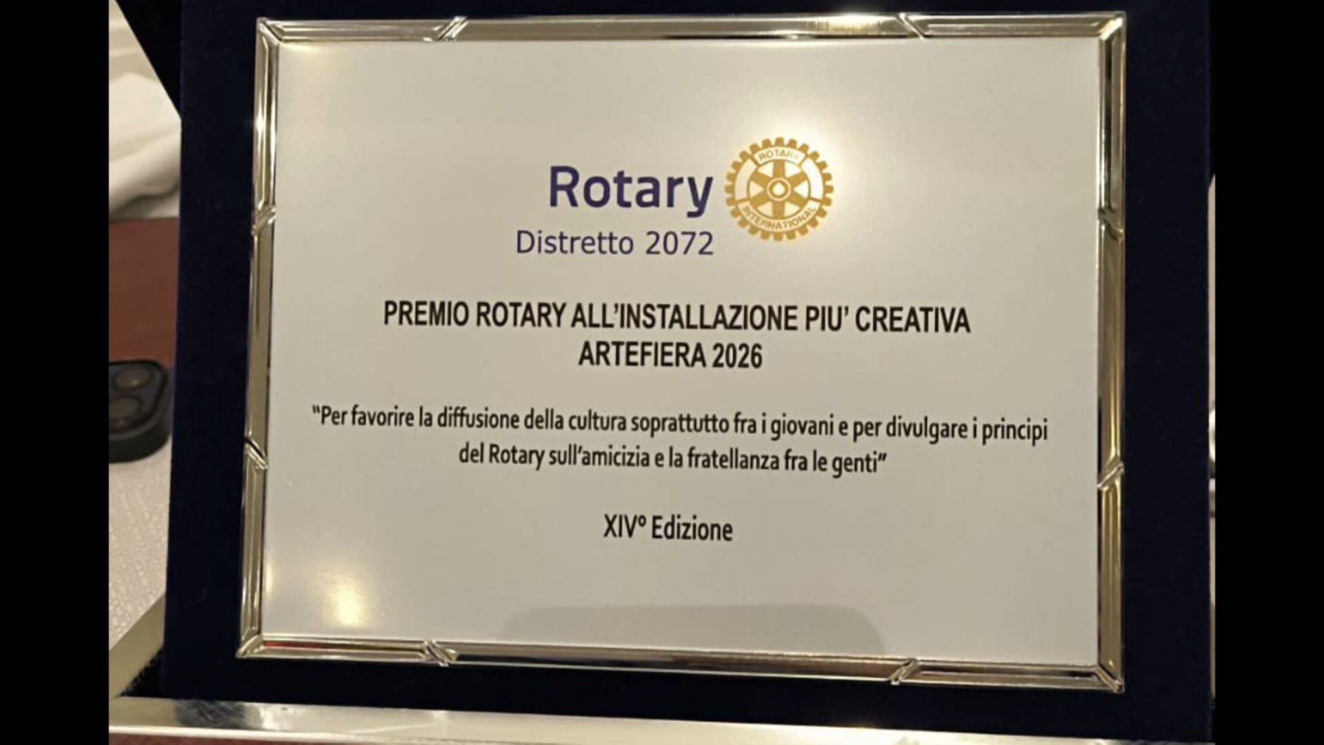 Dal 6 all’8 febbraio torna a Bologna Arte Fiera, fra le iniziative il Premio Rotary