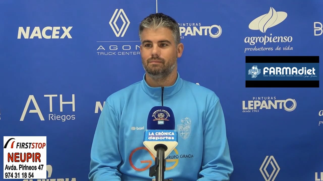 BORJA CARRERA (Entrenador Bínefar) CD Bínefar 4-0 CD La Almunia / Jor. 20- Tercera RFEF