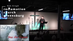 The Immanence of God - 2 Peter 3:1-7