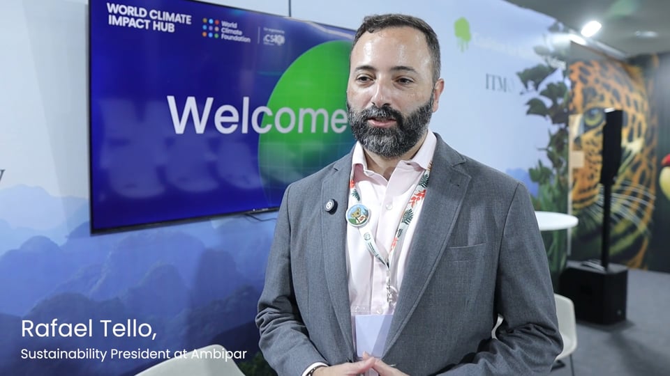 Rafael Tello, Sustainability President at AMBIPAR