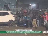 Poliziotti feriti a Torino, Salvini: "La giustizia faccia la sua parte"
