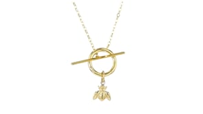 Italian 14kt Yellow Gold Bumblebee Charm