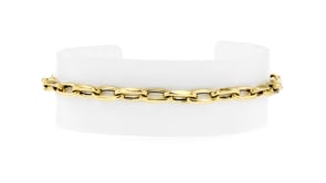 Italian 3mm 14kt Yellow Gold Cable-Chain Bracelet