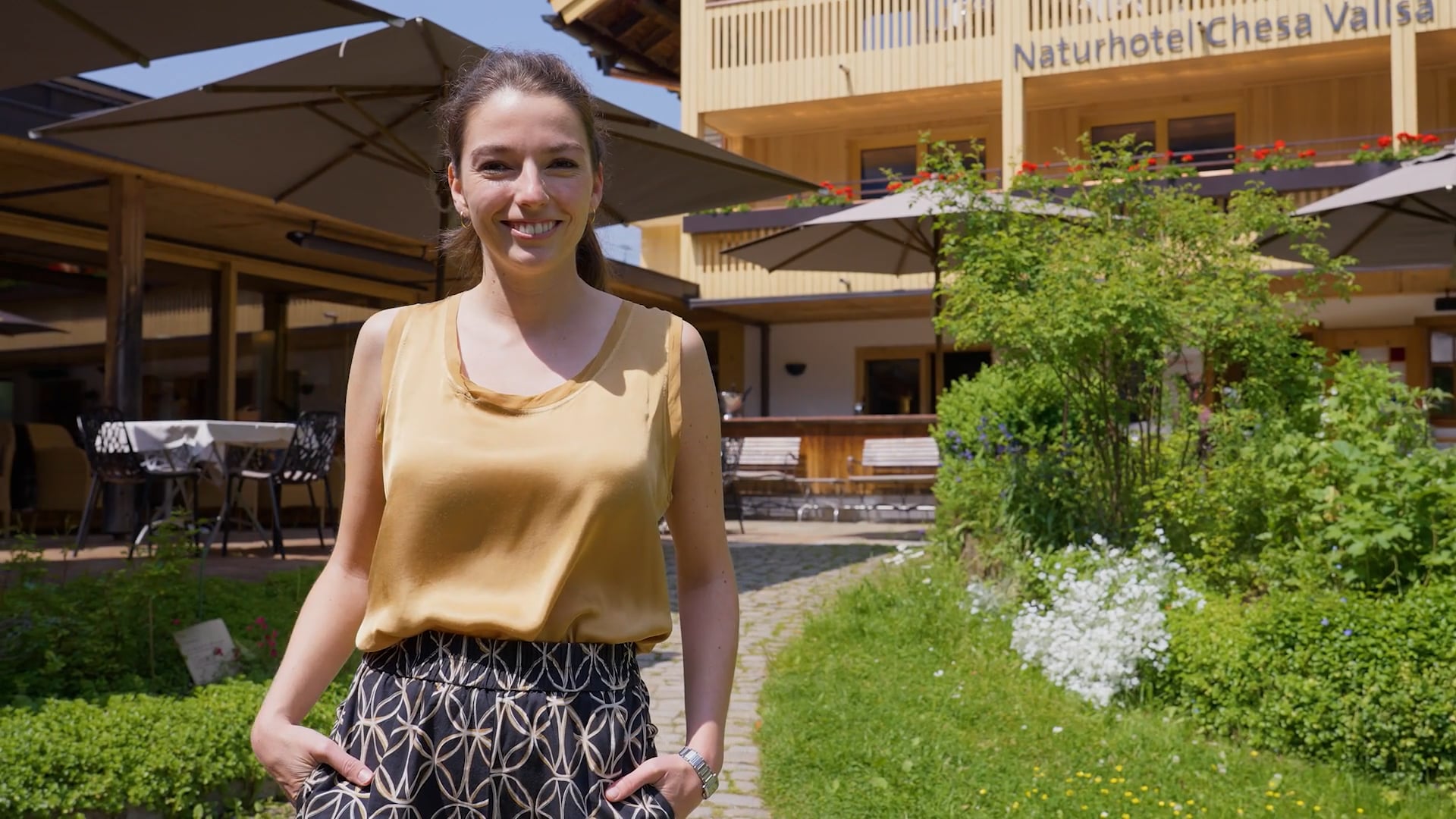 Konkret Bei der Arbeit: Hotelierin