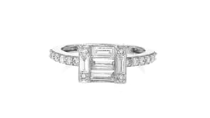 .75 ct. t.w. Lab-Grown Diamond Ring in Sterling Silver