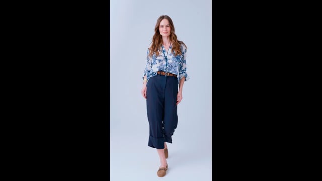 Camisa Crepe Estampado Natalia