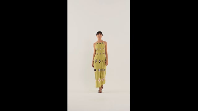 Vestido Mosaico Alça
