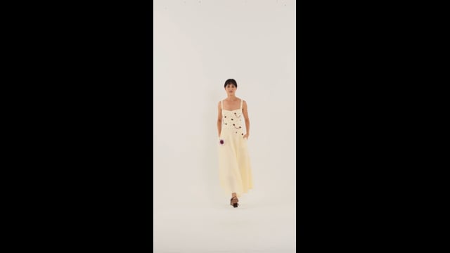 Vestido Anemone Ivory