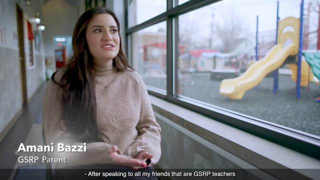 GSRP Quality Preschool Parent Testimonial