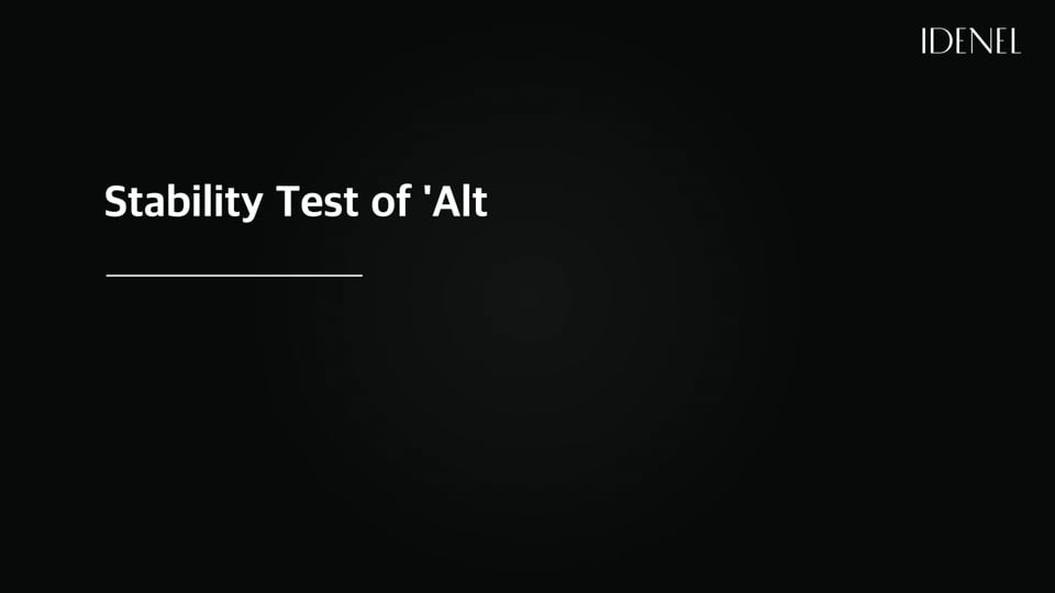[Video] TEST 1. Stability Test of 'ALTUM® Peptide' in Cosmetic Formulations
