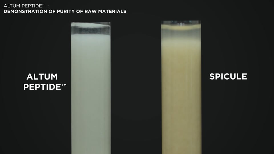 [Video] TEST 4. ALTUM® Peptide: Demonstration of Purity of Raw Materials