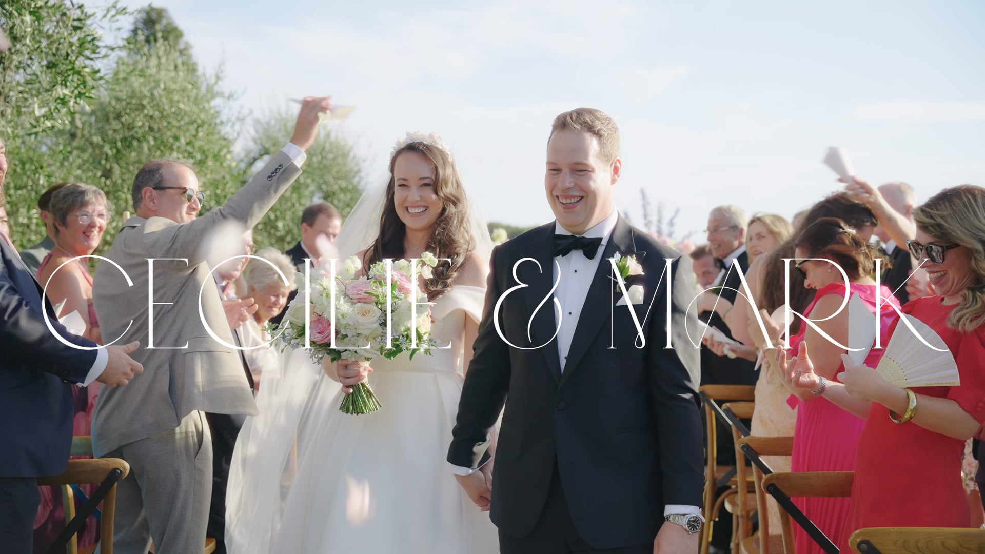 Cecilie & Mark - Destination Wedding at Poggio al Casone | Toscana