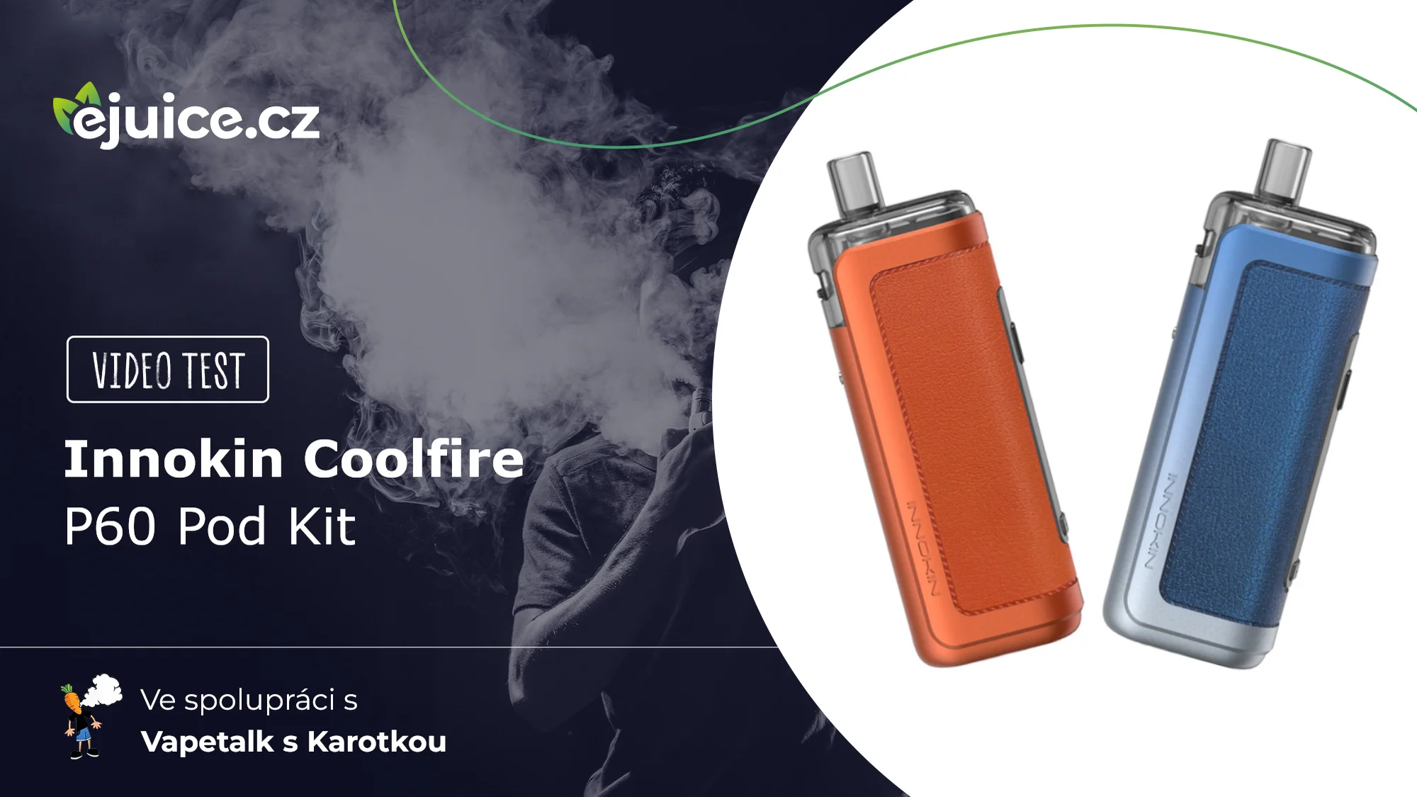 Innokin Coolfire P60 Pod Kit - video test (CZ)