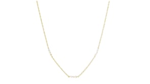 .25 ct. t.w. Bezel-Set Lab-Grown Diamond Station Necklace in 14kt Yellow Gold