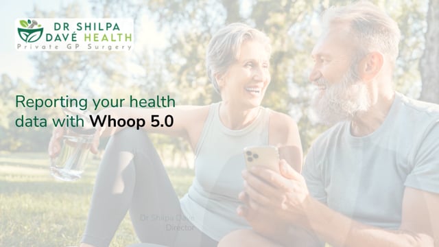 Reporting data with Whoop 5.0