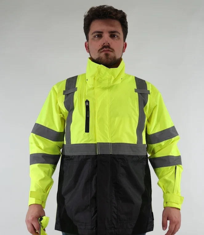 DOME75 Dynamic Rain Tamer DRC3432 Class 3 HiVis Jacket