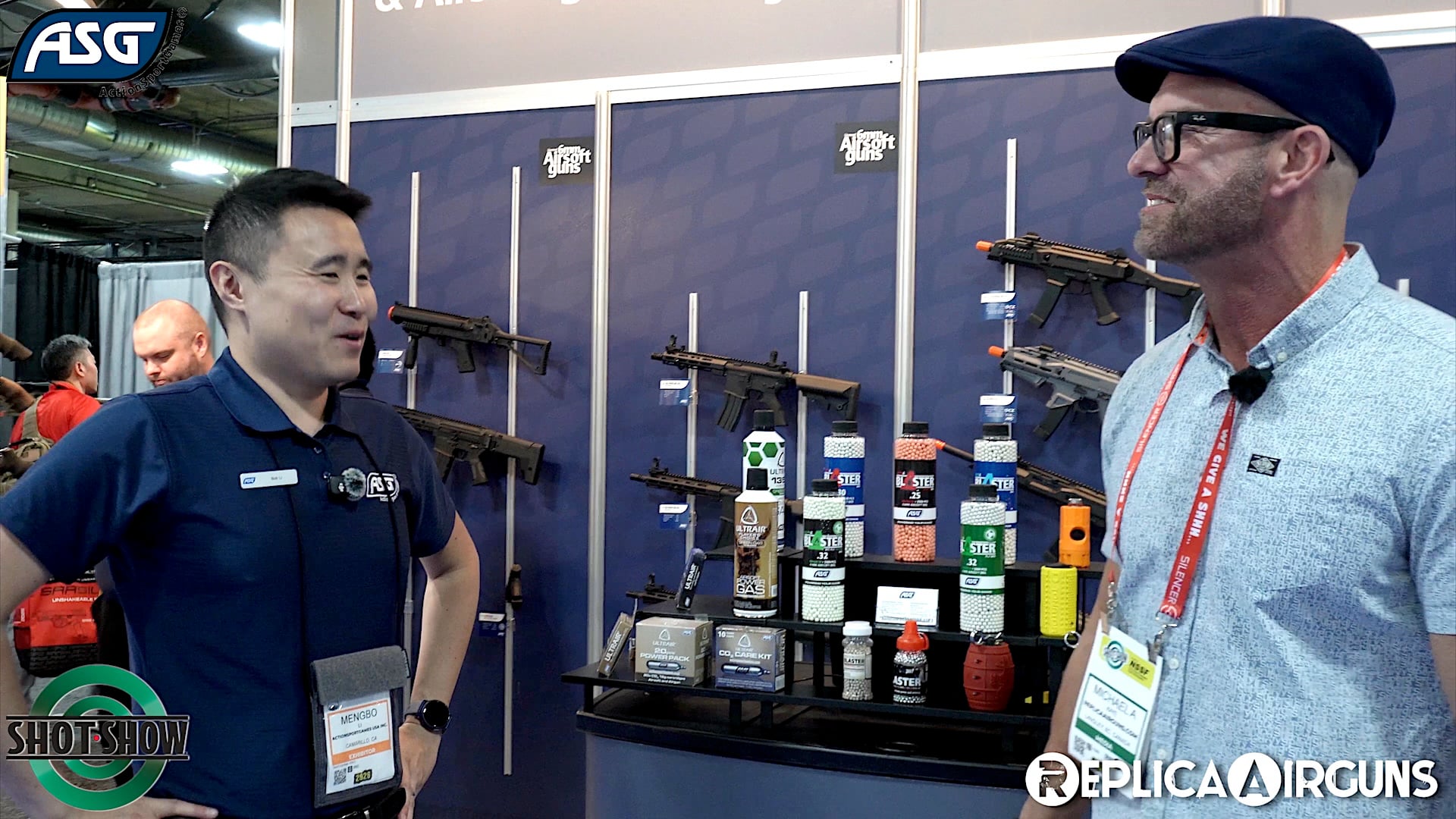 Replica Airguns SHOT Show 2026 ASG Booth