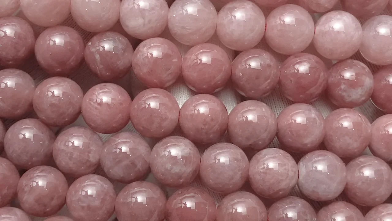 ピンククォーツ ラウンド8mm ｜天然石ビーズの卸問屋・通販ケンケン