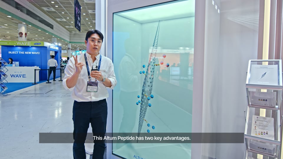 [Video] ALTUM® Peptide Explained in ASLS Korea 2025