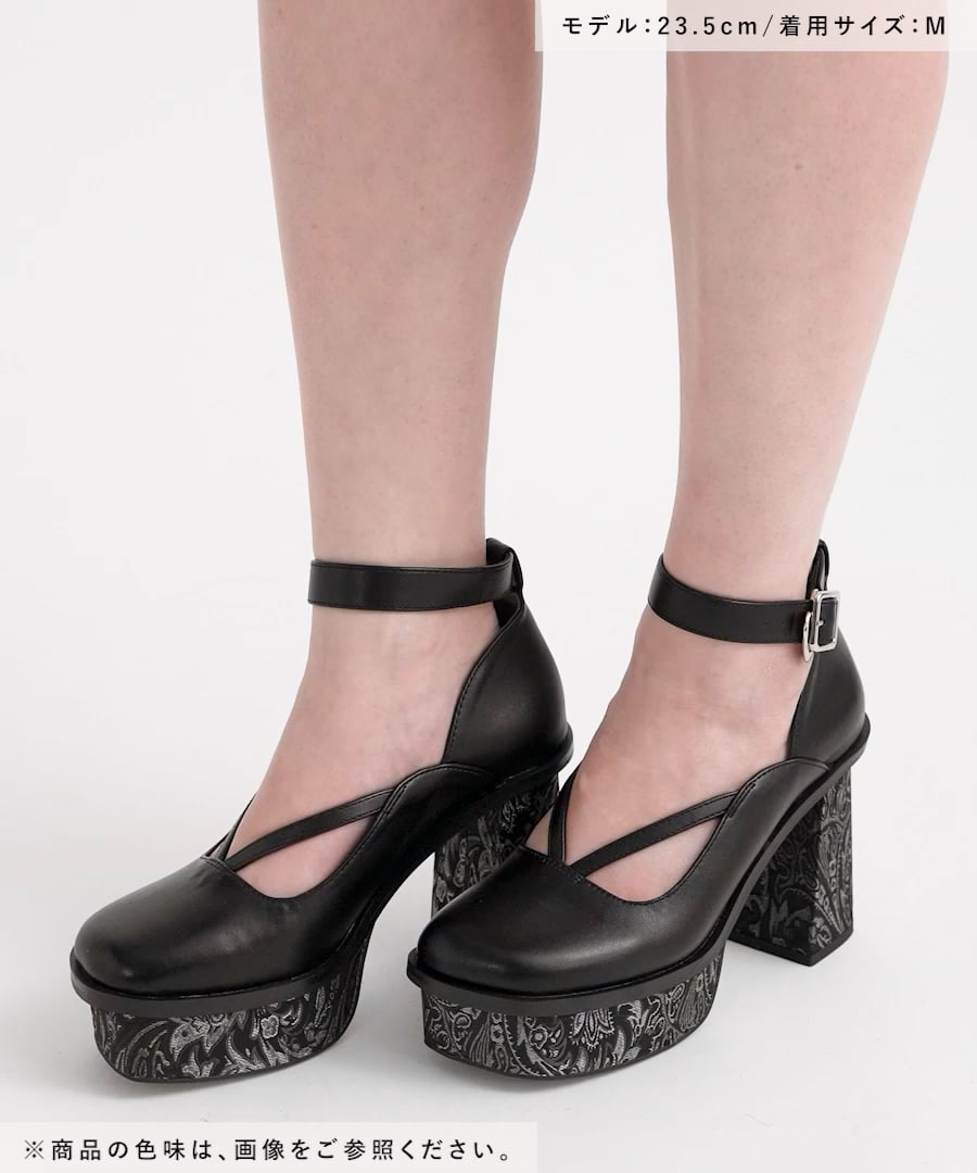 LADIES】ガラチャンキーストリングパンプス | [公式]ハレ（HARE）通販