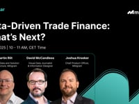 Webinar: Data Driven Trade Finance, What is Next?