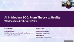 SASIG Webinar - AI in Modern SOC: From Theory to Reality 2026-02-04 11:00:04