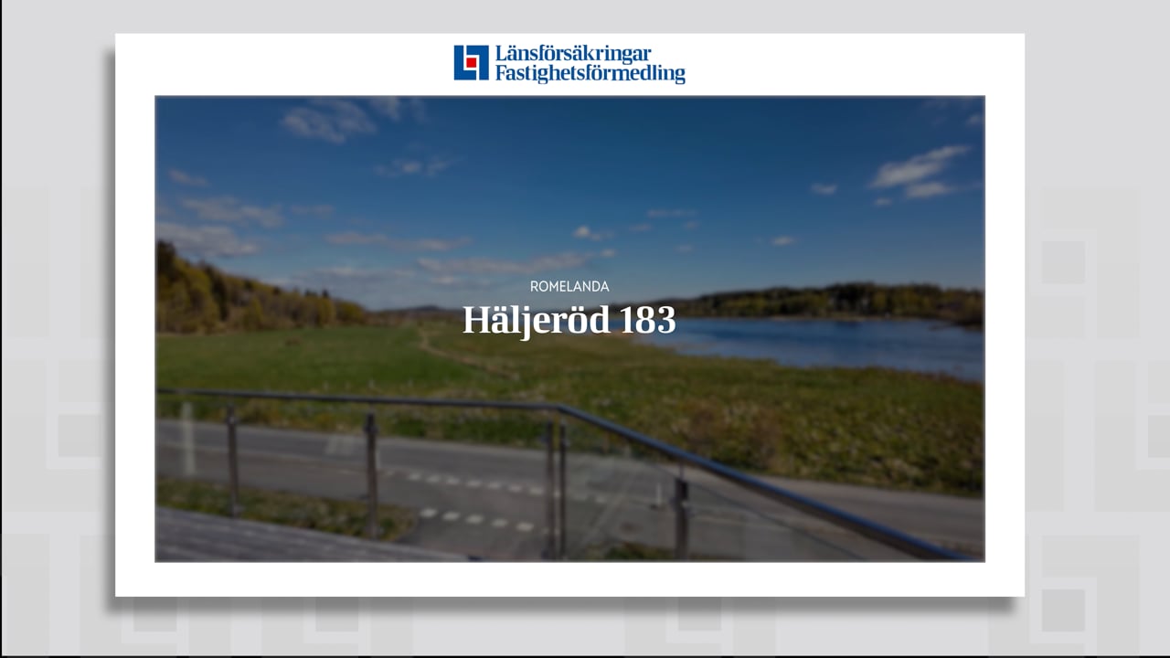 5 rum Villa på Häljeröd 183 Romelanda Kungälvs kommun - video
