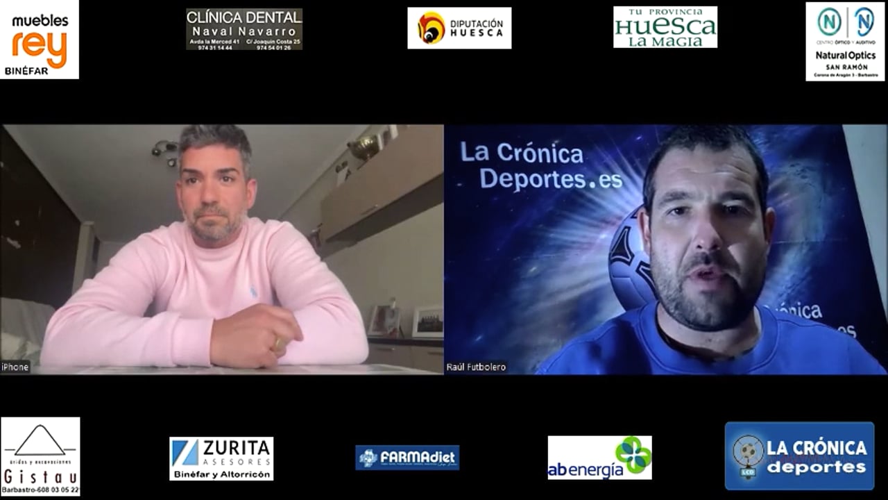 "Jornada 18" Analisis Primera Regional G2 / ALFONSO GRANDE (Entrenador Sariñena)
