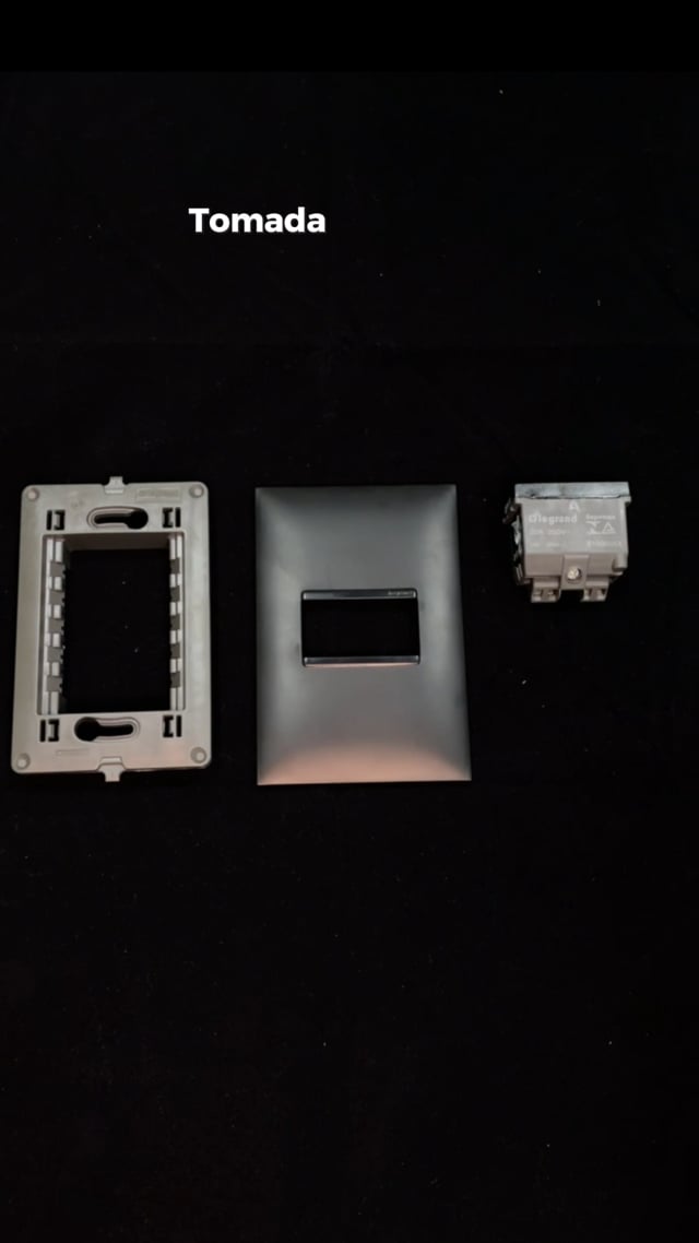Conjunto 4x2 Tomada 20A PIAL Plus+ Legrand