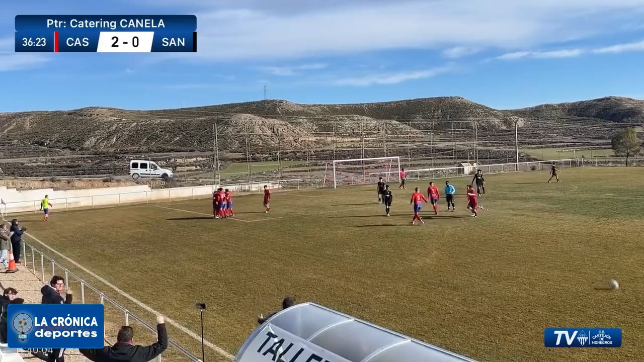 (RESUMEN Y GOLES) CD Castejón 4-1 CD San Jorge / Jor. 17- 2ª Regional / Fuente: CD Castejón