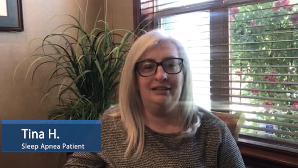 Tina Sleep Testimonial