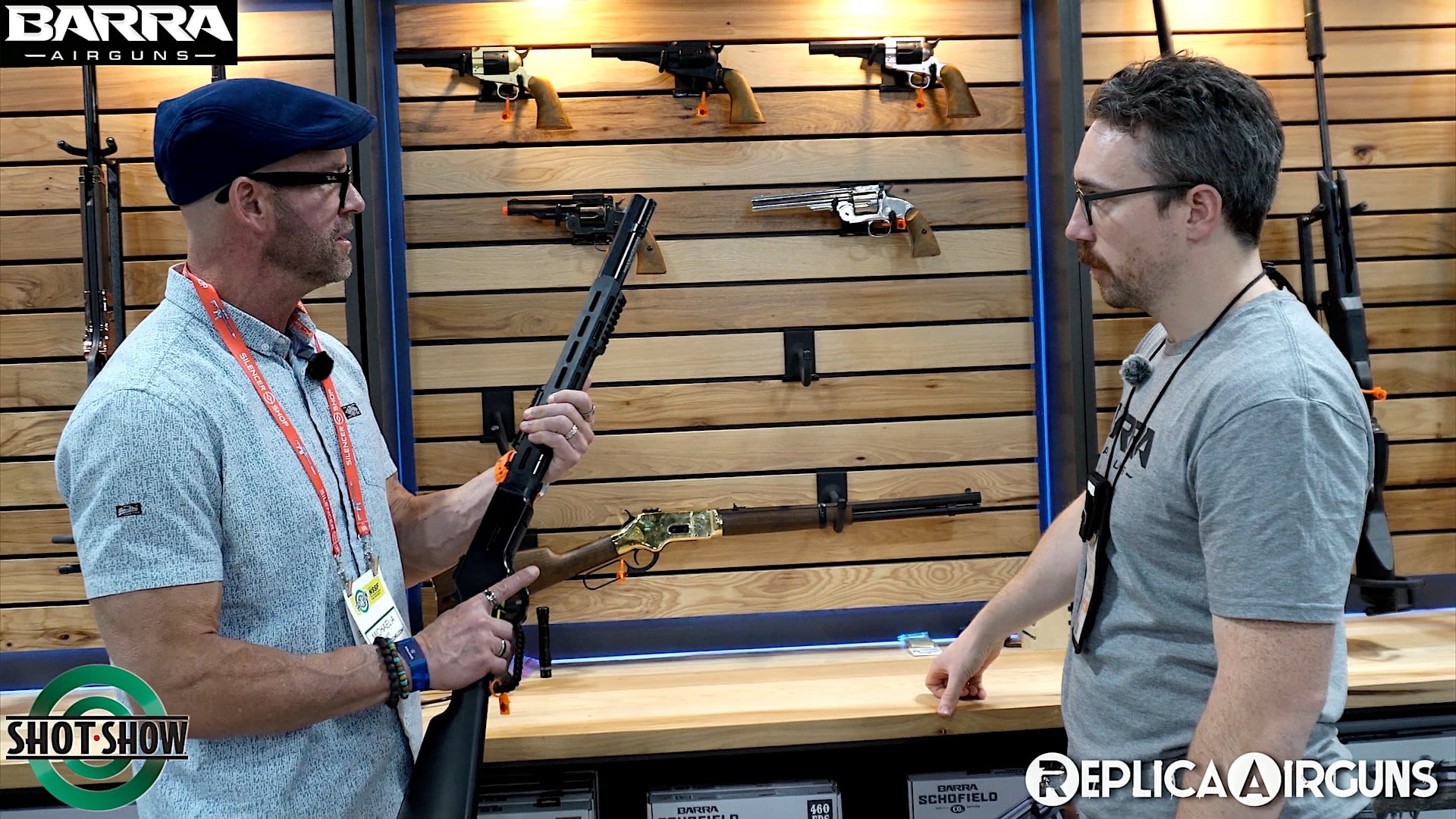 Replica Airguns SHOT Show 2026 Barra Booth