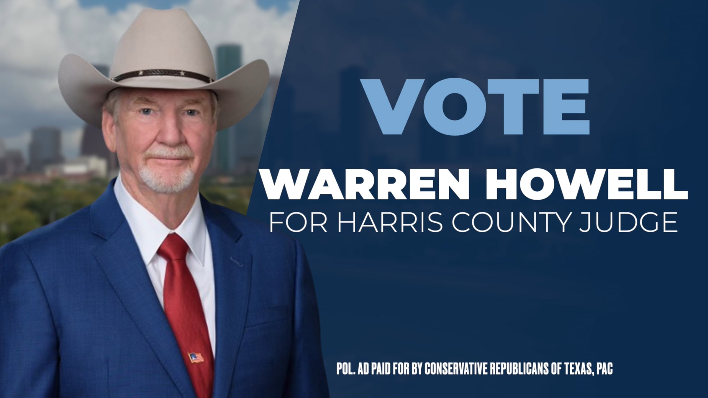 Warren Howell for Harris County Judge | Videos & Movies on Vimeo