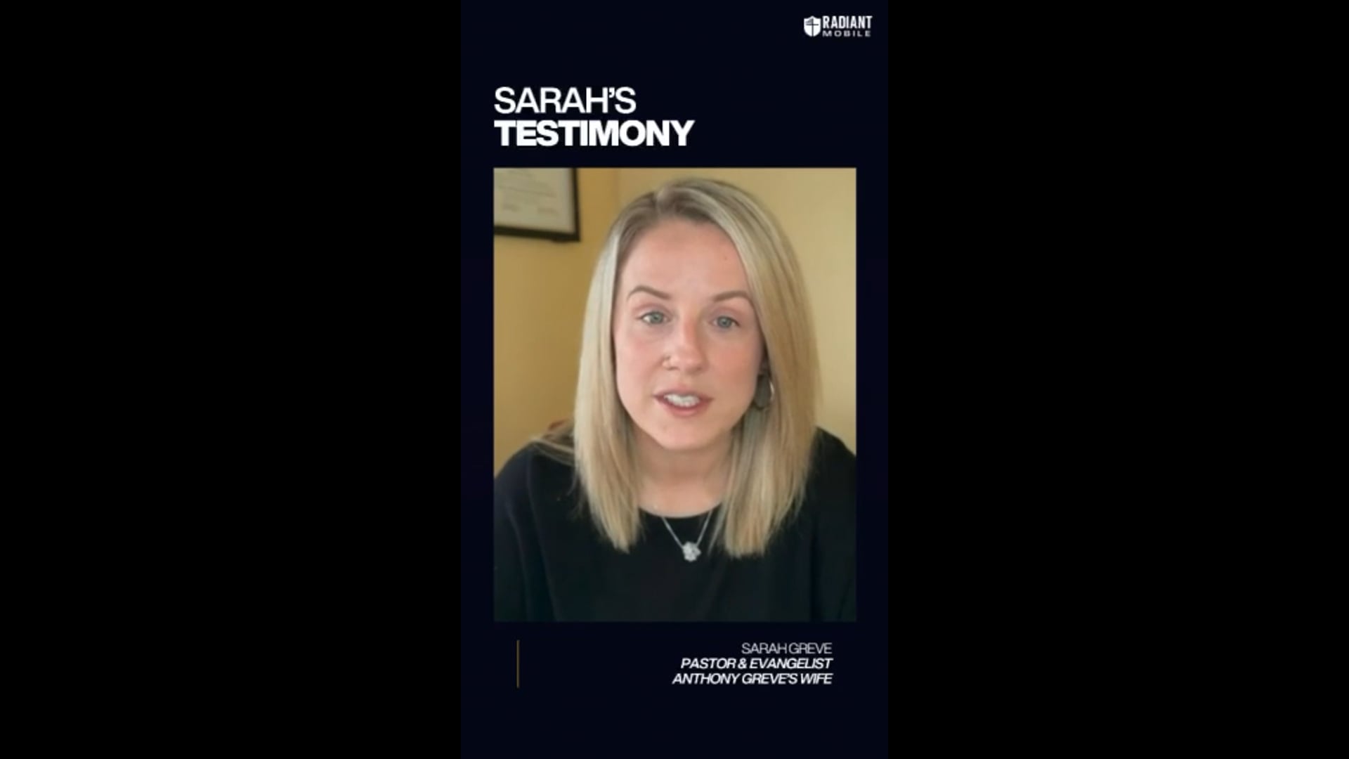 Sarah Greve Exclusive Testimony