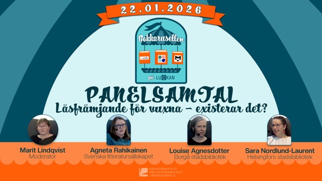 Bokkarusellen 2026: Panelsamtal
