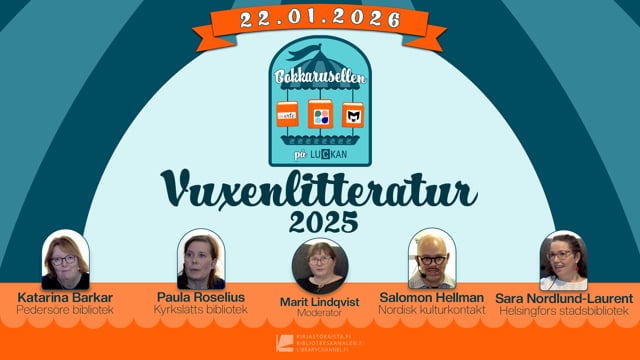 Bokkarusellen 2026: Vuxenlitteratur 2025