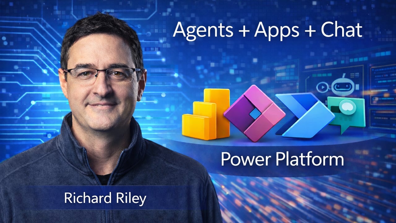 Agents + Apps + Chat with Richard Riley of Microsoft & Dion Hinchcliffe ...