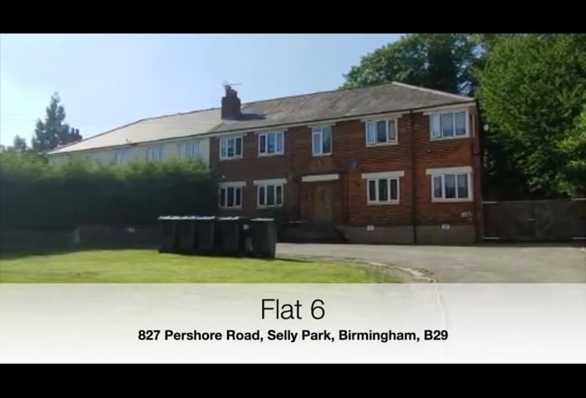 Refurbished studio flat available in Selly Park. Main Photo