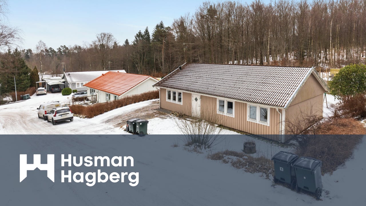 4 rum Villa på Fågelsångsvägen 13 Åsljunga Örkelljunga kommun - video