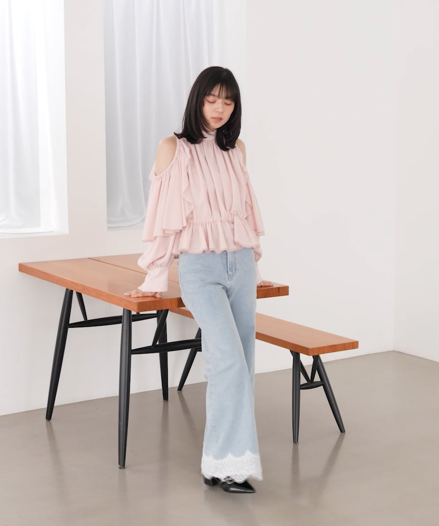 ショルダーカットブラウス | [公式]ヘザー（Heather）通販
