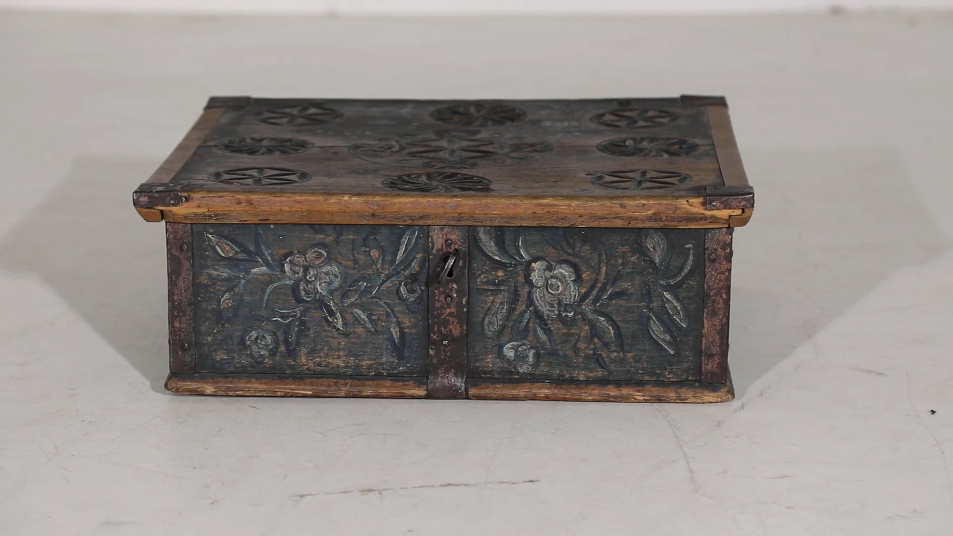 Boite En Bois Ancienne Bondues 59910 Collection - Antiquité - Art