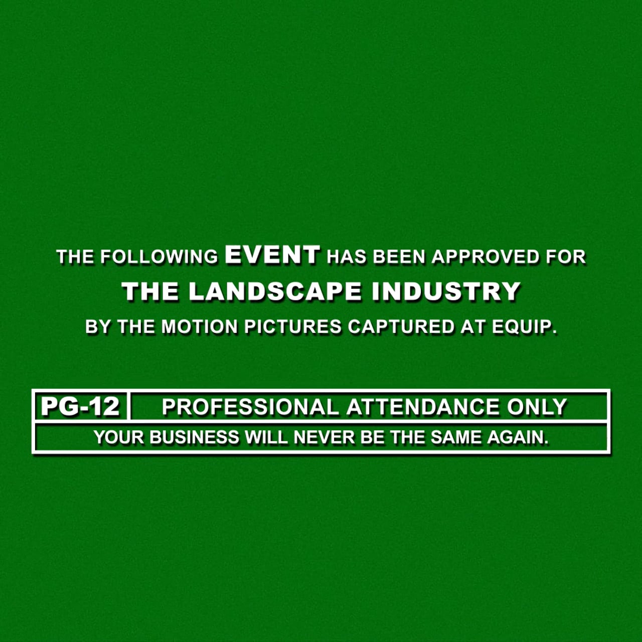 The Event For Contractors.