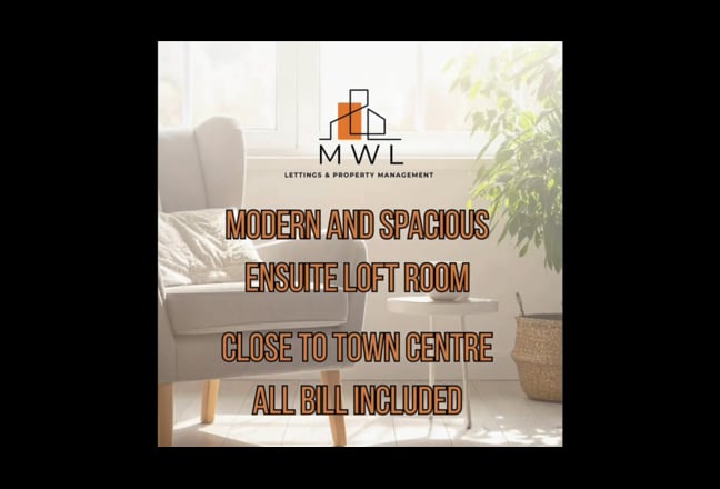 Stunning Ensuite room in Town Centre  Main Photo