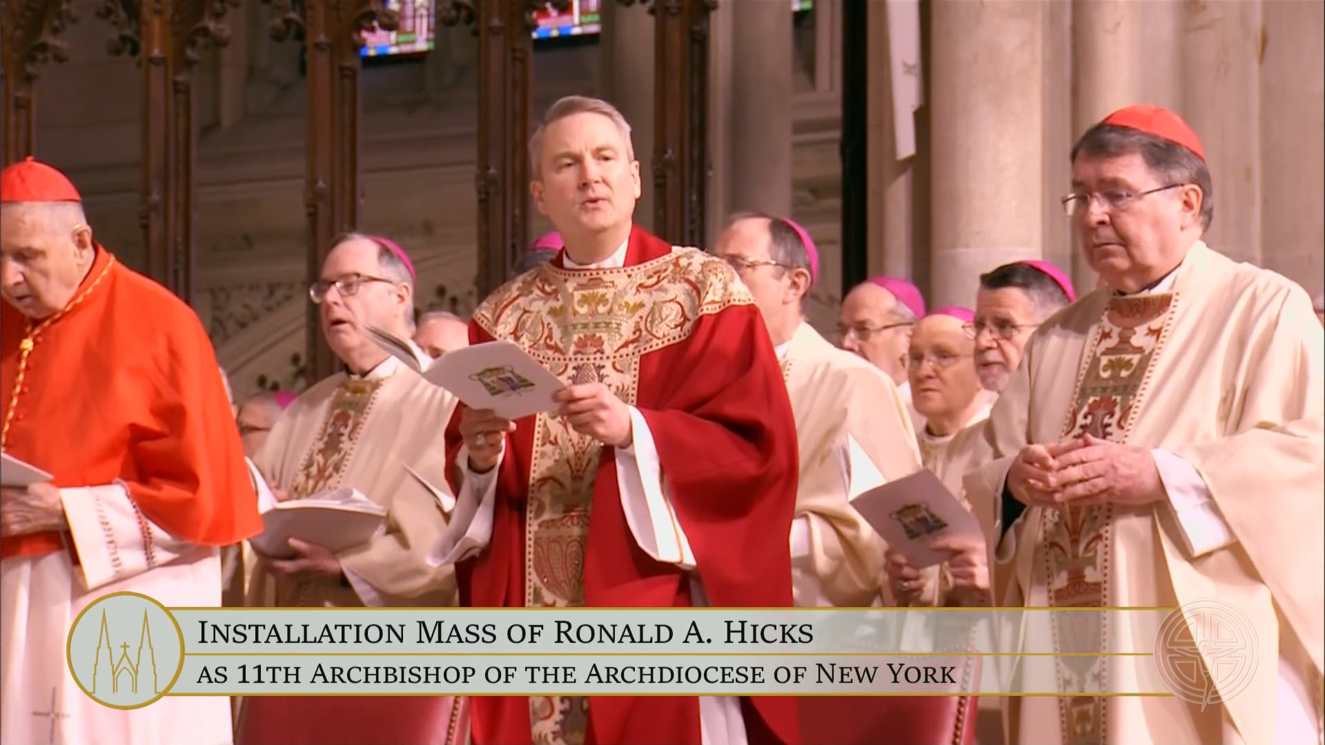 Mass of Installation of the Most Reverend Ronald A. Hicks as the 11th Archbishop of New York