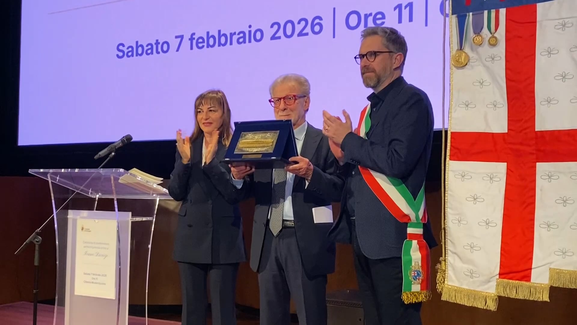 Archiginnasio d’oro all’ex Rettore Dionigi