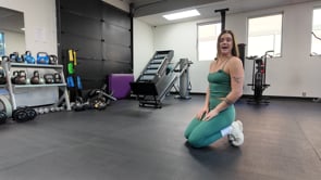 1/2 kneeling hamstring stretch