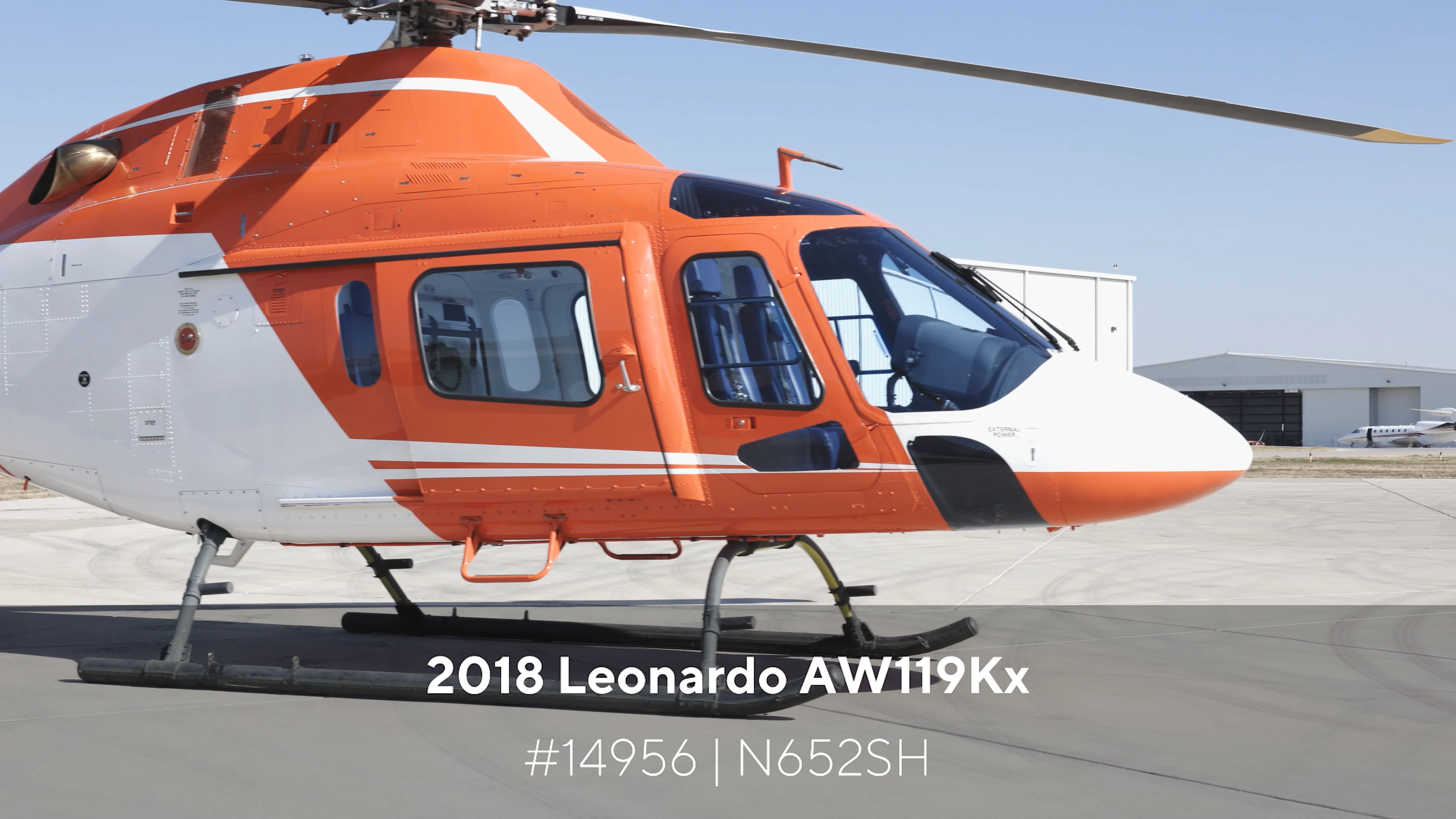 2018 Leonardo A119k - AeroAsset – Global Helicopter Sales and