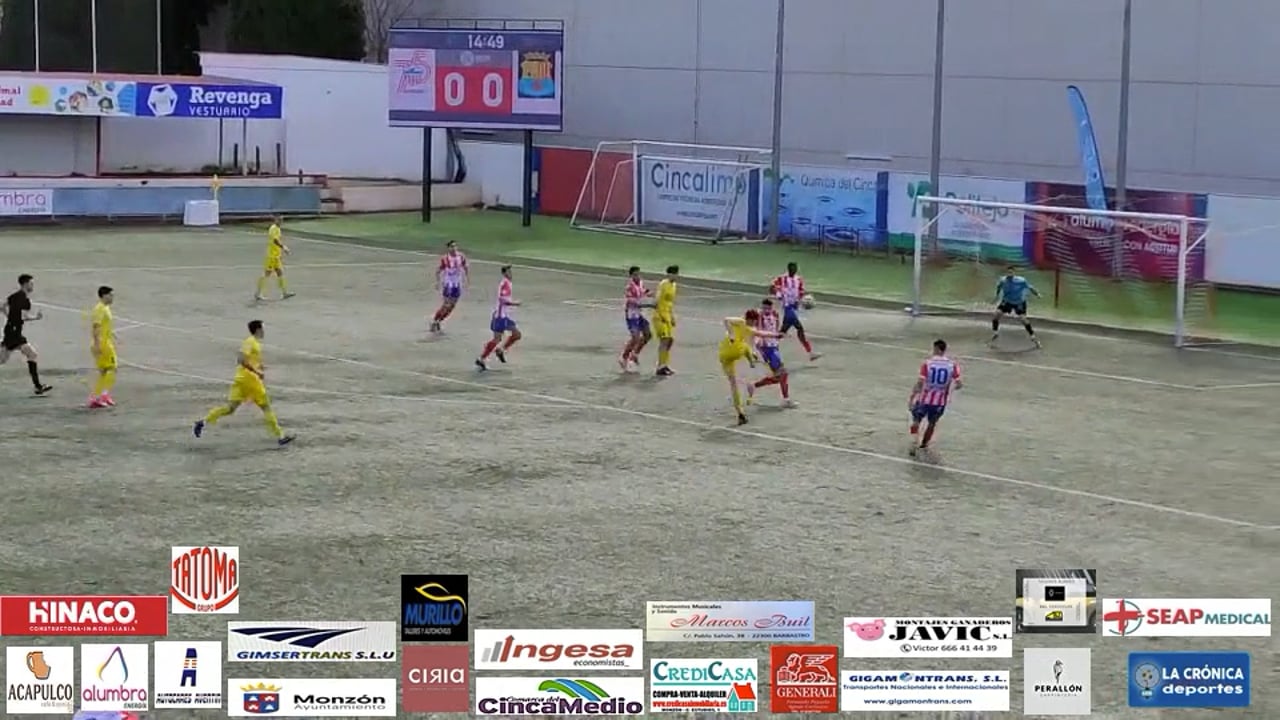 (RESUMEN y GOLES) At Monzón Alumbra 2-2 AD Almudevar / J 21 / 3ª RFEF